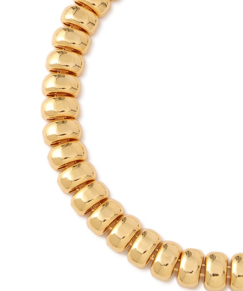 ADAM ET ROPE'（アダムエロペ）の「LES BIJOUX スクエアチェーンネックレス（ネックレス・レディース・ゴールド/シルバー・FREE）」の9枚目の写真