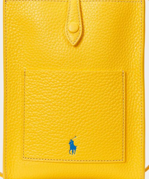 ＊RALPH LAUREN＊ラルフローレン レザーポケット クロスボディ Polo Play レザー ポケット クロスボディ（ショルダーバッグ