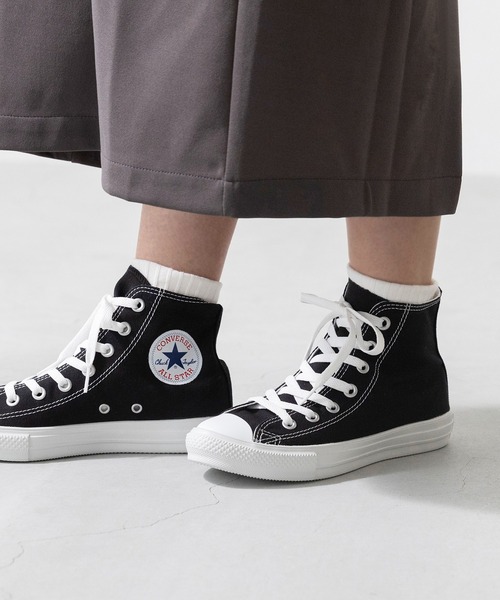 CONVERSE（コンバース）の「CONVERSE コンバース オールスター ライト HI ALL STAR LIGHT（スニーカー・レディース・ホワイト系その他/ブラック系その他2/ブラック系その他3・23.0cm/23.5cm/24.0cm/24.5cm/25.0cm/25.5cm/26.0cm）」の2枚目の写真