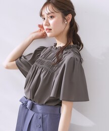 新品タグ付きお値下げ　ワールドハーフコート　グレー#couture brooch Couture brooch｜クチュールブローチ（レディース）の通販