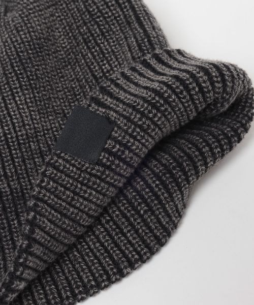 JEANASIS（ジーナシス）の「ウォッシュドニットビーニー/494602（ニットキャップ/ビーニー・レディース・ベージュ/ブラック/ブラウン系その他・FREE）」の15枚目の写真