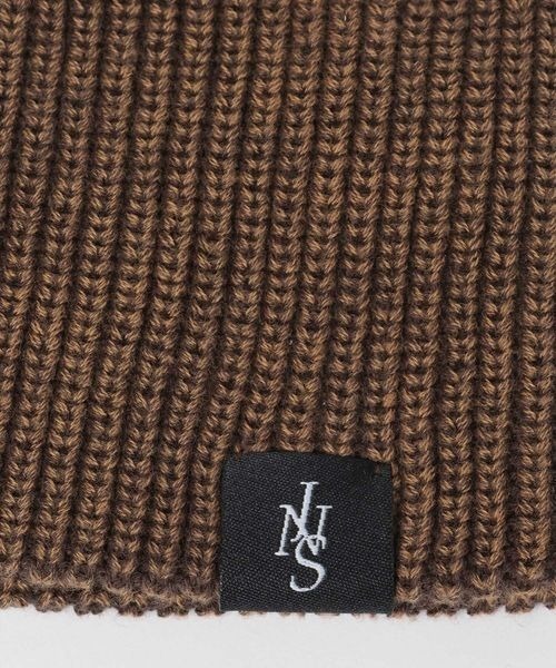 JEANASIS（ジーナシス）の「ウォッシュドニットビーニー/494602（ニットキャップ/ビーニー・レディース・ベージュ/ブラック/ブラウン系その他・FREE）」の21枚目の写真
