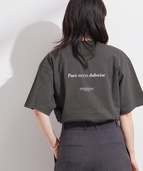 tシャツ 「追加」POET MEETS DUBWISE RISE：Tシャツ レディース 追加》POET MEETS DUBWISE RISE：Tシャツ（Tシャツ／カットソー