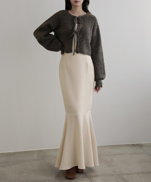 セール】ハイウエストロングフレアマーメイドスカート（スカート