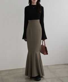 BOND リブ フレアスカート（スカート）｜Deuxieme Classe