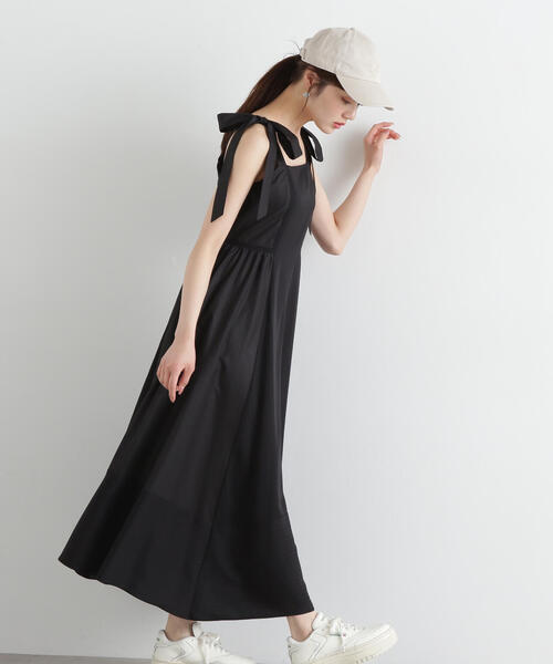 PROPORTION BODY DRESSING（プロポーションボディドレッシング）の「ハンカチーフワンピース / 1215140502（ワンピース・レディース・ブラック/ホワイト・SMALL/MEDIUM）」の5枚目の写真