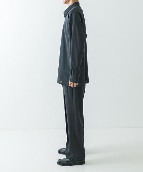 『別注』ATON×URBAN RESEARCH　セットアップ セール】『別注』ATON×URBAN RESEARCH TWO TUCKED EASY PANTS