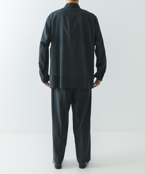 『別注』ATON×URBAN RESEARCH　セットアップ セール】『別注』ATON×URBAN RESEARCH TWO TUCKED EASY PANTS