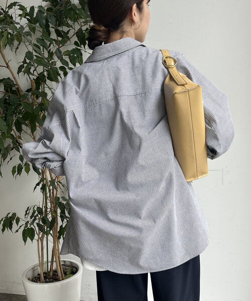 新品タグ付✨ 24ss DOUDOU ドゥドゥ リネンスピンドルシャツ DouDou（ドゥドゥ）の「リネンスピンドルシャツ（シャツ