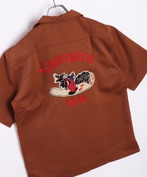 50's 60's LANE MATEボーリングシャツ半袖シャツ バック刺繍 50's 60's LANE MATEボーリングシャツ半袖シャツ バック刺繍