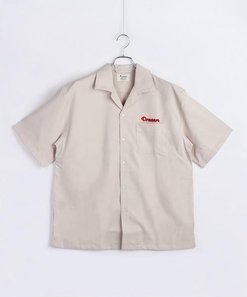 WESTSEA(ウエストシー)の「バック刺繍 半袖ボーリングシャツ(パイソン/ウルフ/カード/車/ビール/蛇薔薇)(シャツ/ブラウス・メンズ・ブラウン/ブラック/グリーン/ブラック系その他/テラコッタ/ブラック系その他4/グリーン系その他/イエロー/ブラック系その他2/ブラック系その他3/ブラック系その他5/オフホワイト・L/M)」の16枚目の写真