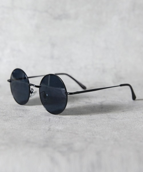 ８(eight)（エイト）の「丸メタルサングラス（サングラス・メンズ・ゴールド系1/ゴールド系その他7/ゴールド系その他5/シルバー系その他4/シルバー系その他2/ブラック系その他/ゴールド系その他6/シルバー系その他3/ゴールド系その他/シルバー系その他/ゴールド系その他4/ゴールド系その他3/ゴールド系その他2・FREE）」の2枚目の写真