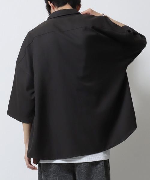 SITRY（シトリー）の「Thermal Layered No Sleeve Shirt/サーマル ワッフル ロング丈 ノースリーブシャツ タンクトップ（タンクトップ・メンズ・ホワイト/ブラック・L/M）」の18枚目の写真