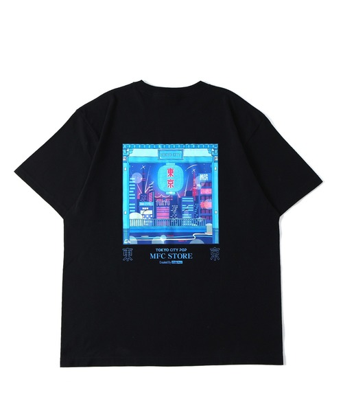 MFC STORE（エムエフシーストア）の「GOBOTEN x MFC STORE TOKYO S/S TEE（Tシャツ/カットソー・メンズ・ブラック/ホワイト・S/M/L/XL/XXL）」の11枚目の写真