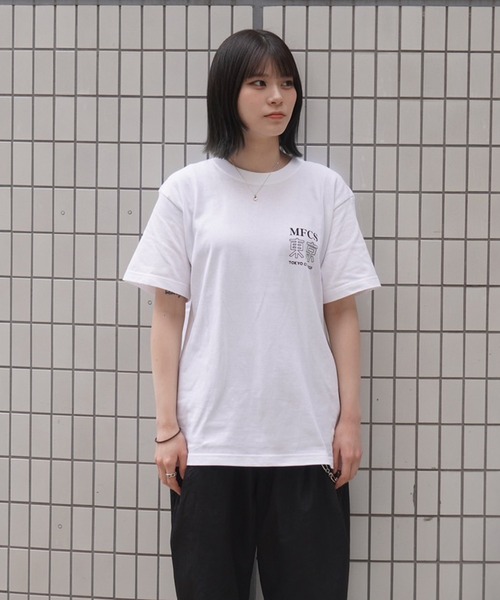 MFC STORE（エムエフシーストア）の「GOBOTEN x MFC STORE TOKYO S/S TEE（Tシャツ/カットソー・メンズ・ブラック/ホワイト・S/M/L/XL/XXL）」の15枚目の写真