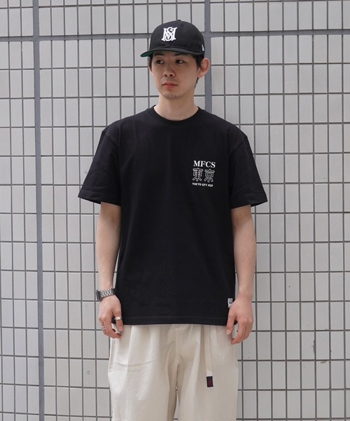 MFC STORE（エムエフシーストア）の「GOBOTEN x MFC STORE TOKYO S/S TEE（Tシャツ/カットソー・メンズ・ブラック/ホワイト・S/M/L/XL/XXL）」の17枚目の写真