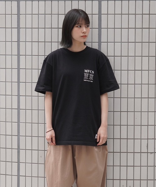 MFC STORE（エムエフシーストア）の「GOBOTEN x MFC STORE TOKYO S/S TEE（Tシャツ/カットソー・メンズ・ブラック/ホワイト・S/M/L/XL/XXL）」の19枚目の写真