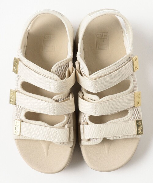 Ray BEAMS（レイビームス）の「【別注】FILA / DISRUPTOR SD PUFFY（サンダル・レディース・ブラック/ベージュ・23.0cm/25.0cm/24.0cm）」の11枚目の写真