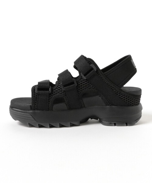 Ray BEAMS（レイビームス）の「【別注】FILA / DISRUPTOR SD PUFFY（サンダル・レディース・ブラック/ベージュ・23.0cm/25.0cm/24.0cm）」の14枚目の写真