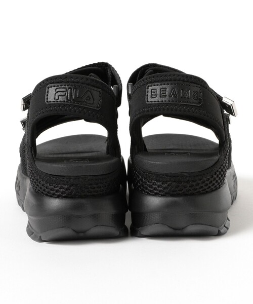 Ray BEAMS（レイビームス）の「【別注】FILA / DISRUPTOR SD PUFFY（サンダル・レディース・ブラック/ベージュ・23.0cm/25.0cm/24.0cm）」の17枚目の写真