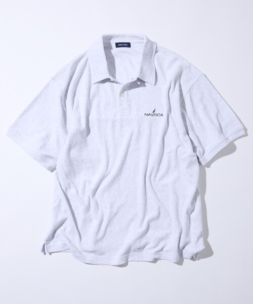 ポロシャツ ポロ NAUTICA/ノーティカ パイルポロシャツ レディース セール】NAUTICA/ノーティカ ビックシルエット パイル