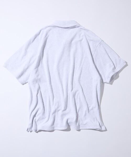 NAUTICA（ノーティカ）の「NAUTICA/ノーティカ ビックシルエット パイル ポロシャツ ボーダー柄（ポロシャツ・メンズ・ブラウン/ネイビー/その他13/ライトグレー・LARGE/X-LARGE/MEDIUM）」の10枚目の写真