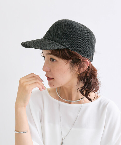 RIVE DROITE（リヴドロワ）の「【コーデのポイントに】メッシュキャップ（キャップ・レディース・グレー/ブラック・FREE）」の7枚目の写真