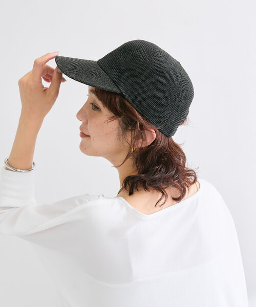 RIVE DROITE（リヴドロワ）の「【コーデのポイントに】メッシュキャップ（キャップ・レディース・グレー/ブラック・FREE）」の8枚目の写真