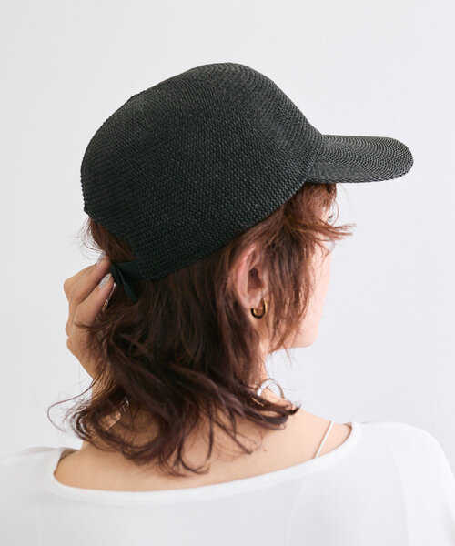 RIVE DROITE（リヴドロワ）の「【コーデのポイントに】メッシュキャップ（キャップ・レディース・グレー/ブラック・FREE）」の9枚目の写真