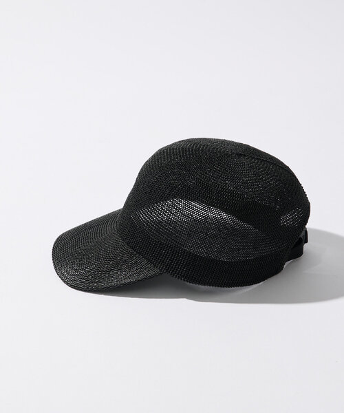 RIVE DROITE（リヴドロワ）の「【コーデのポイントに】メッシュキャップ（キャップ・レディース・グレー/ブラック・FREE）」の4枚目の写真