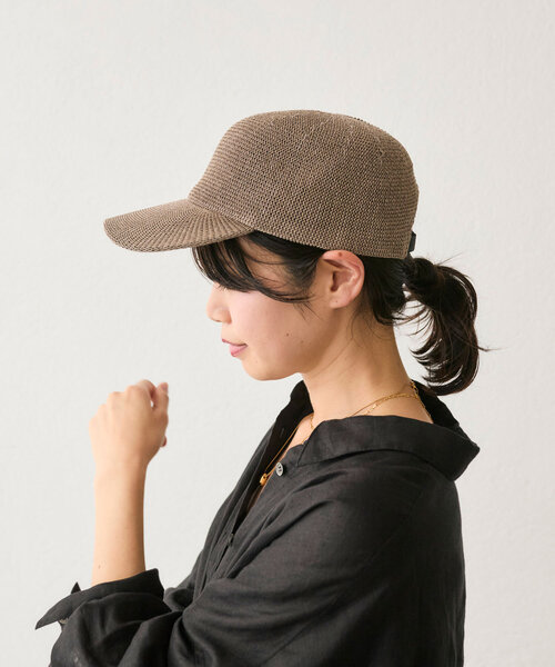 RIVE DROITE（リヴドロワ）の「【コーデのポイントに】メッシュキャップ（キャップ・レディース・グレー/ブラック・FREE）」の12枚目の写真