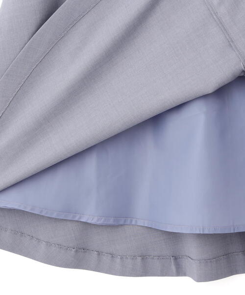 PROPORTION BODY DRESSING(プロポーションボディドレッシング)の「フロント釦スクエアネックワンピースⅡ / 1215140902(ワンピース・レディース・ブルー/ブラウン/ベージュ・SMALL/MEDIUM)」の16枚目の写真