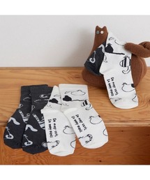 Homie（ホミー）の「【 Homie / ホミー 】COTTON MB CAT SOCKS / コットン MB キャット ソックス　DLI（ソックス/靴下）」