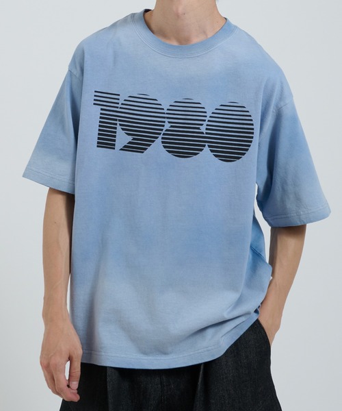 セール】1980グラフィックフェードロゴTシャツ（Tシャツ