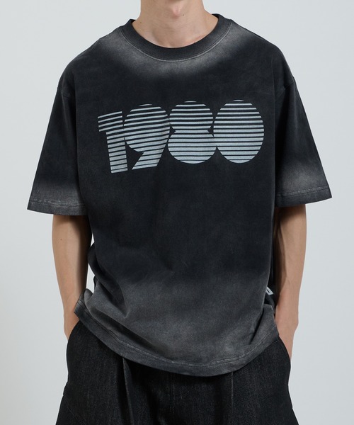セール】1980グラフィックフェードロゴTシャツ（Tシャツ