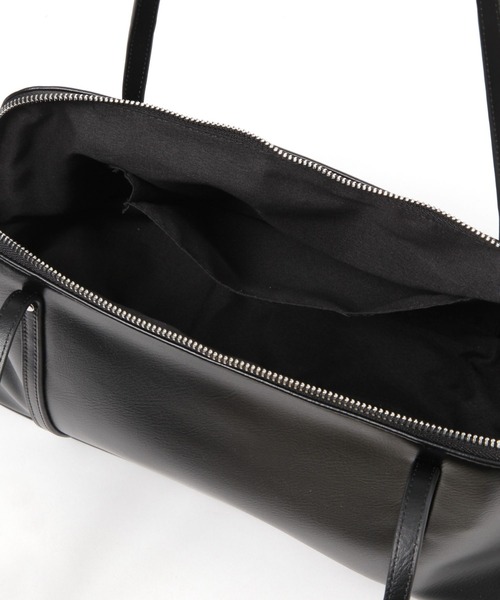 LAKOLE（ラコレ）の「ソフトラージボストンバッグ / 496688（ボストンバッグ・レディース・ブラック/オフホワイト/ライトブラウン・FREE）」の9枚目の写真