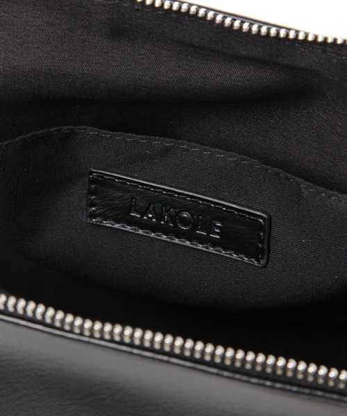 LAKOLE（ラコレ）の「ソフトラージボストンバッグ / 496688（ボストンバッグ・レディース・ブラック/オフホワイト/ライトブラウン・FREE）」の8枚目の写真