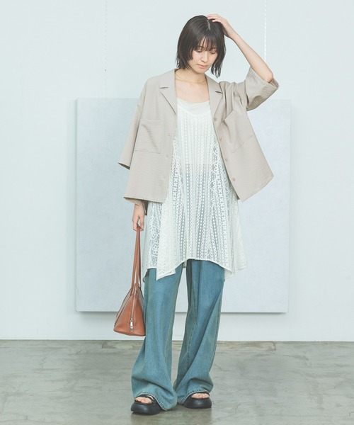 LAKOLE（ラコレ）の「ソフトラージボストンバッグ / 496688（ボストンバッグ・レディース・ブラック/オフホワイト/ライトブラウン・FREE）」の17枚目の写真