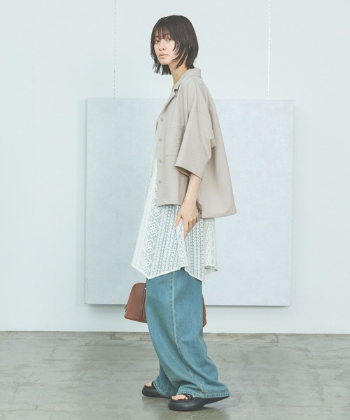 LAKOLE（ラコレ）の「ソフトラージボストンバッグ / 496688（ボストンバッグ・レディース・ブラック/オフホワイト/ライトブラウン・FREE）」の18枚目の写真