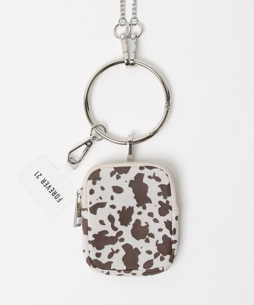 FOREVER 21（フォーエバー トゥエンティーワン）の「【2025SS】ポーチモバイルショルダー（スマホグッズ・レディース・シルバー/アニマル/ブラウン・FREE）」の7枚目の写真