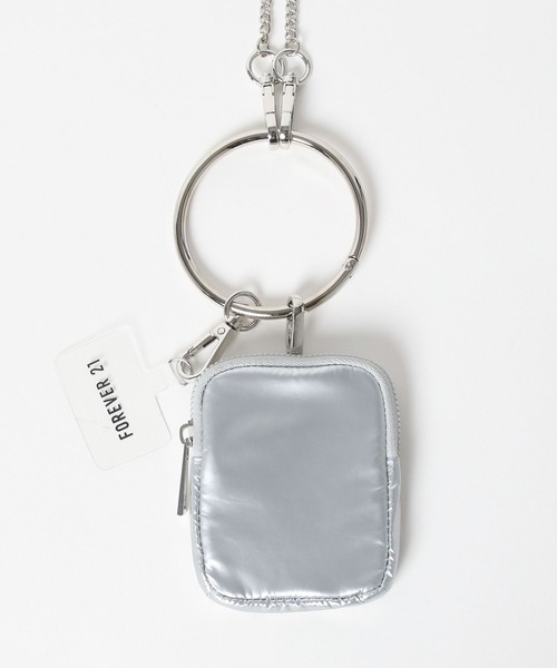 FOREVER 21（フォーエバー トゥエンティーワン）の「【2025SS】ポーチモバイルショルダー（スマホグッズ・レディース・シルバー/アニマル/ブラウン・FREE）」の8枚目の写真