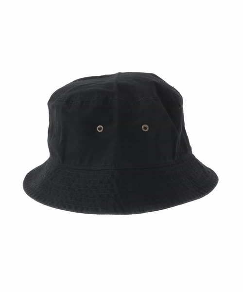 a.v.v(アーヴェヴェ)の「【NEW HATTAN】 ツイルバケットハット(ハット・メンズ・ブラック・46)」の5枚目の写真