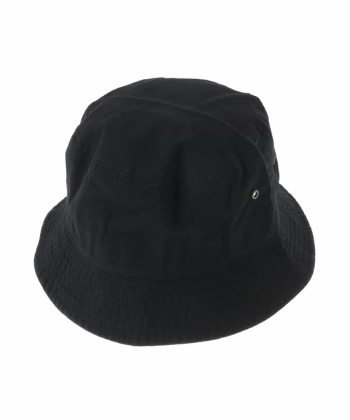 a.v.v(アーヴェヴェ)の「【NEW HATTAN】 ツイルバケットハット(ハット・メンズ・ブラック・46)」の6枚目の写真