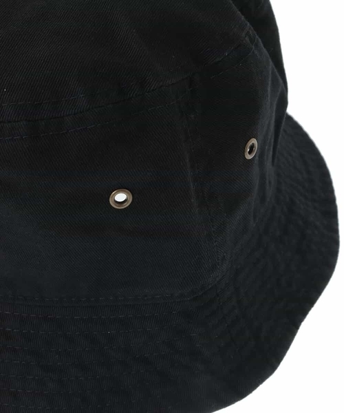 a.v.v(アーヴェヴェ)の「【NEW HATTAN】 ツイルバケットハット(ハット・メンズ・ブラック・46)」の7枚目の写真