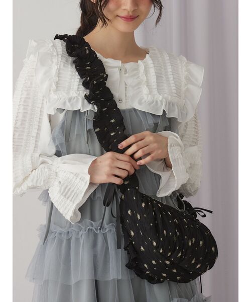 セール】flowerクロスボディバッグ（ショルダーバッグ）｜merry jenny