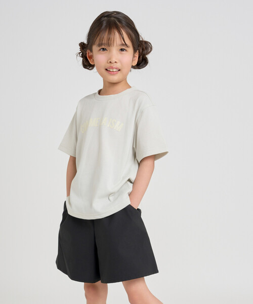COMME CA ISM（コムサイズム）の「水陸両用 キュロットスカート（スカート・キッズ・ブラック/ベージュ/ピンク・100cm/110cm/120cm/130cm/140cm/150cm）」の15枚目の写真