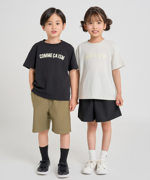 COMME CA ISM（コムサイズム）の「水陸両用 キュロットスカート（スカート・キッズ・ブラック/ベージュ/ピンク・100cm/110cm/120cm/130cm/140cm/150cm）」の17枚目の写真