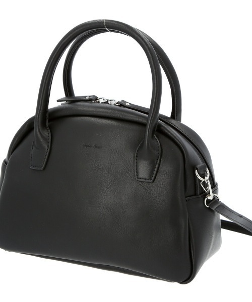 Legato Largo（レガートラルゴ）の「Legato Largo レガートラルゴ フェイクレザー 2WAYボストン LG-F2012（ボストンバッグ・レディース・ブラウン・XXXS）」の5枚目の写真