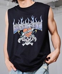 『ED HARDY/エドハーディー』クルーネック ノースリーブTシャツ