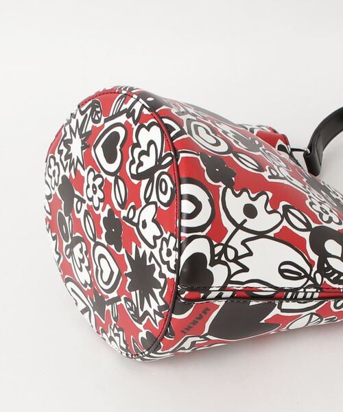 MARNI（マルニ）の「MARNI(マルニ)Kids & Junior プリントハンドバッグ（ハンドバッグ・キッズ・レッド・ONE SIZE）」の3枚目の写真